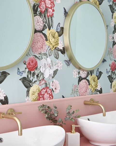 Graham & Brown | Bloomsbury Neo Mint Wallpaper | 107747