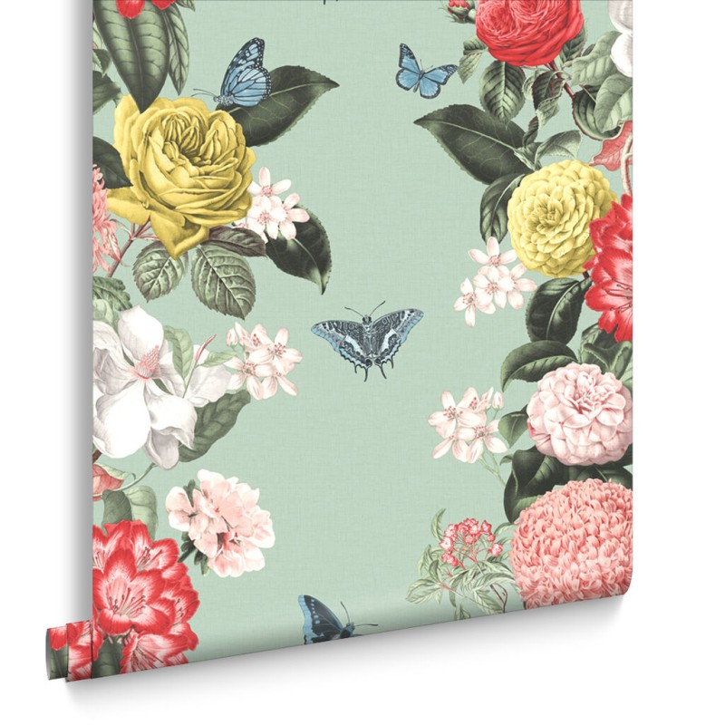 Graham & Brown | Bloomsbury Neo Mint Wallpaper | 107747