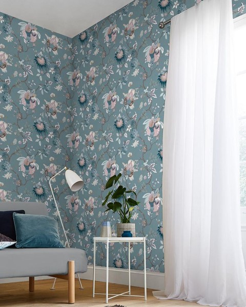Graham & Brown | Bordado Wallpaper