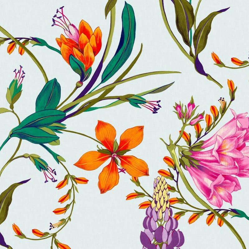 Graham & Brown | Botanists Scroll Bespoke Mural