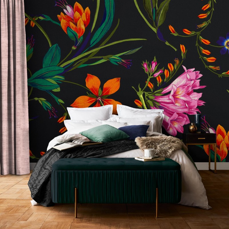 Graham & Brown | Botanists Scroll Bespoke Mural