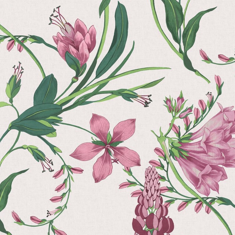 Graham & Brown | Botanists Scroll Bespoke Mural