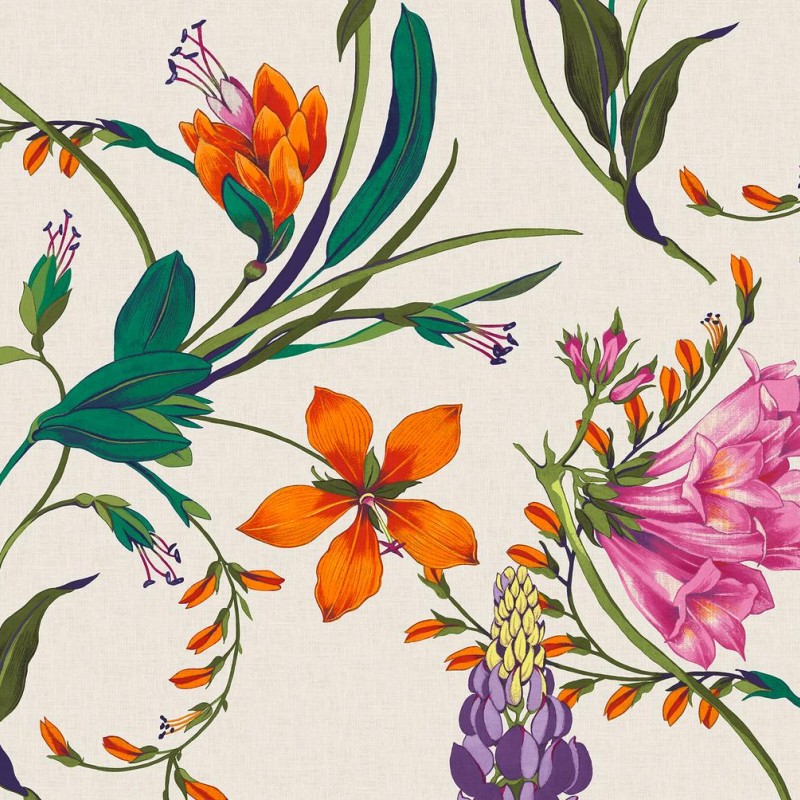 Graham & Brown | Botanists Scroll Bespoke Mural