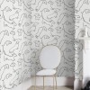 Graham & Brown | Buckley Monochrome Wallpaper | 106289