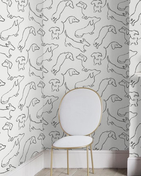 Graham & Brown | Buckley Monochrome Wallpaper | 106289