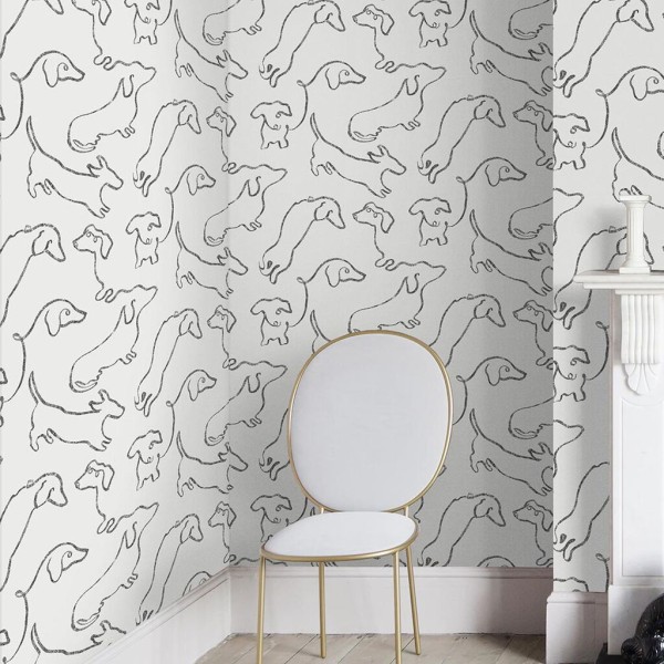 Graham & Brown | Buckley Monochrome Wallpaper | 106289