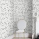 Graham & Brown | Buckley Monochrome Wallpaper | 106289