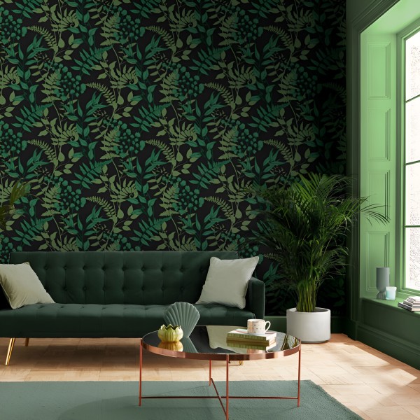 Graham & Brown | Fiore Midnight 115061