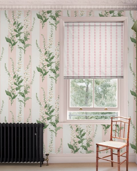 Graham & Brown | Foxglove Stripe Wallpaper