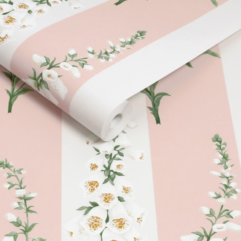 Graham & Brown | Foxglove Stripe Wallpaper