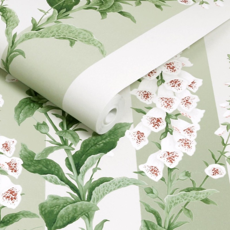 Graham & Brown | Foxglove Stripe Wallpaper