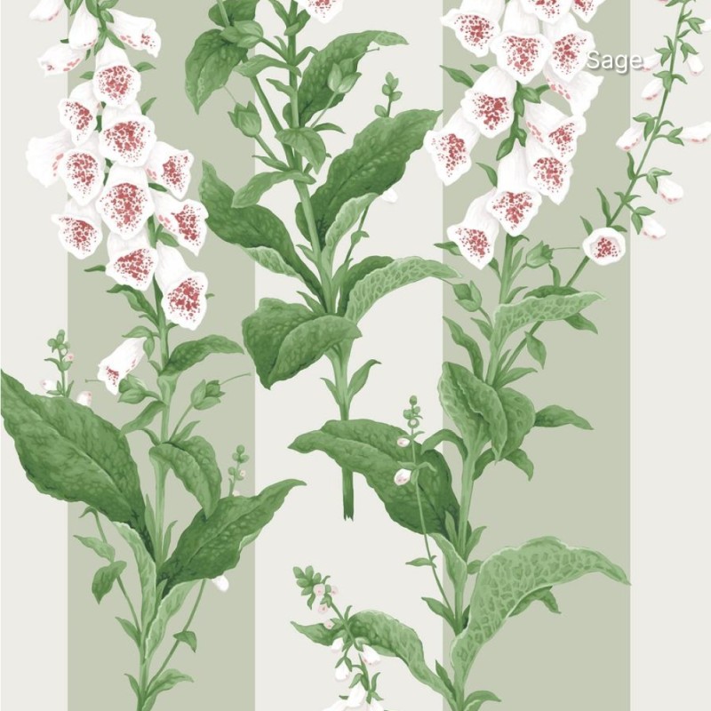 Graham & Brown | Foxglove Stripe Wallpaper