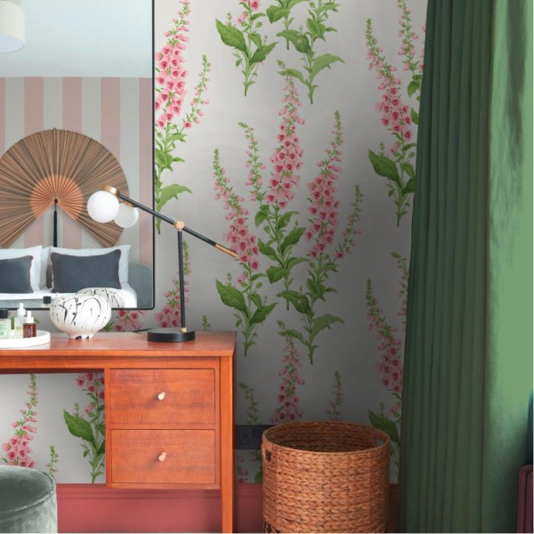 Graham & Brown | Foxglove Wallpaper