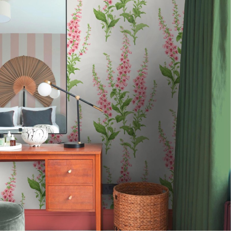 Graham & Brown | Foxglove Wallpaper