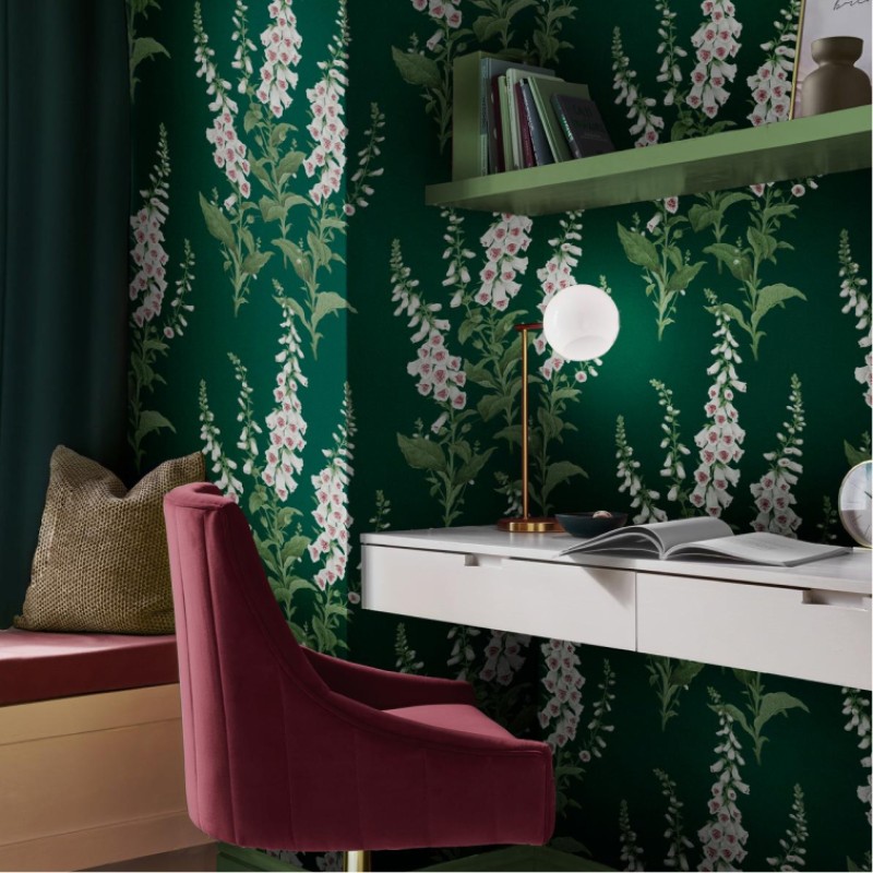 Graham & Brown | Foxglove Wallpaper