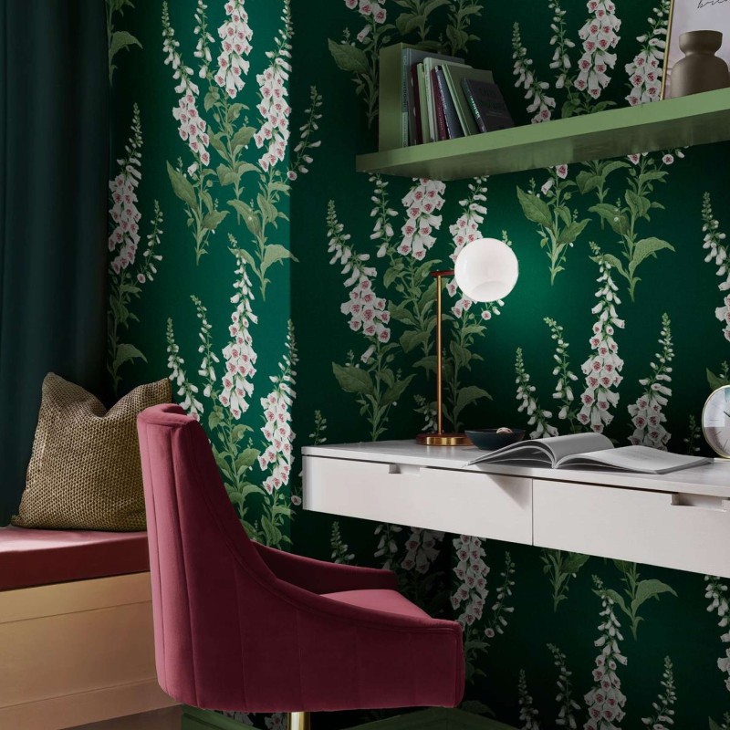 Graham & Brown | Foxglove Wallpaper