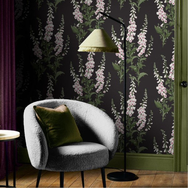 Graham & Brown | Foxglove Wallpaper