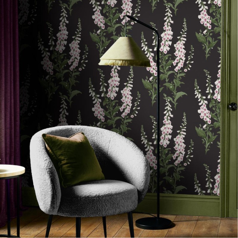 Graham & Brown | Foxglove Wallpaper