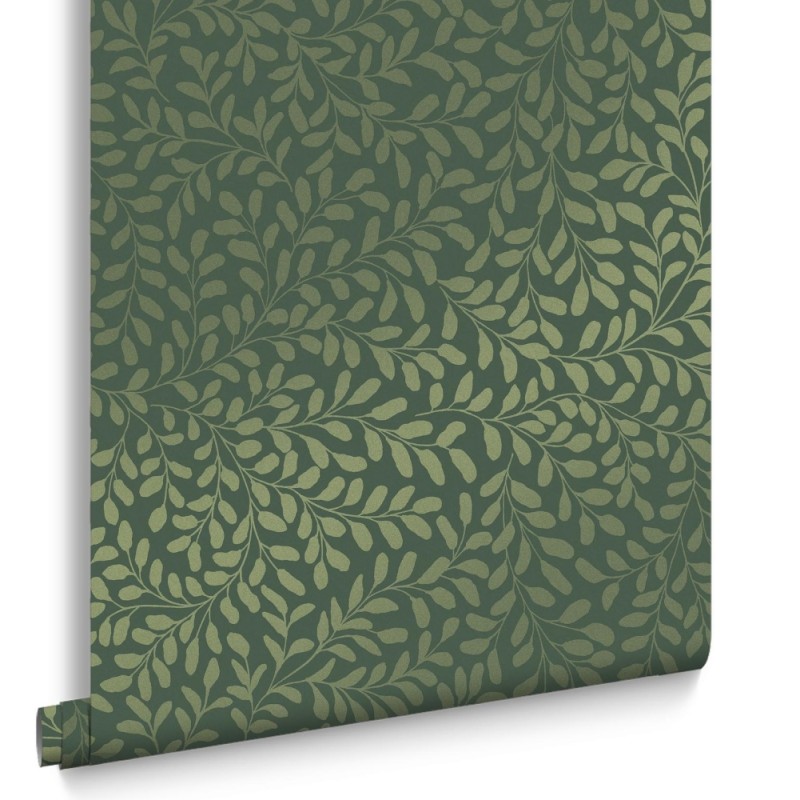 Graham & Brown | Gilded Leaf Wallpaper