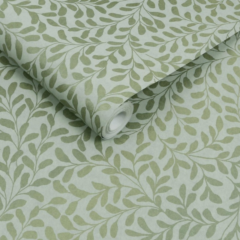 Graham & Brown | Gilded Leaf Wallpaper
