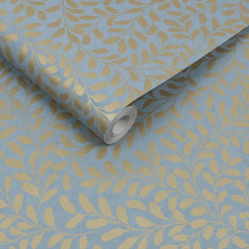 Graham & Brown | Gilded Leaf Wallpaper