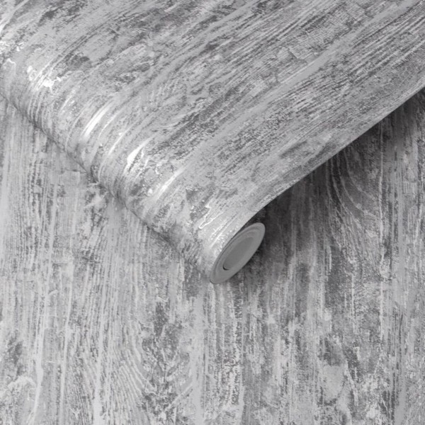 Graham & Brown | Grain Texture Ebony Wallpaper | 105254
