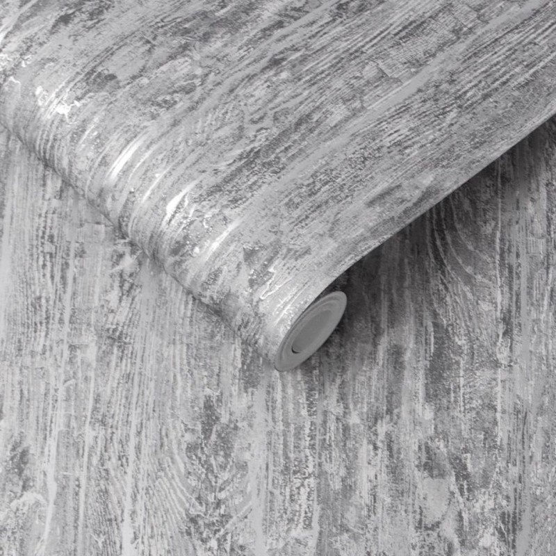 Graham & Brown | Grain Texture Ebony Wallpaper | 105254