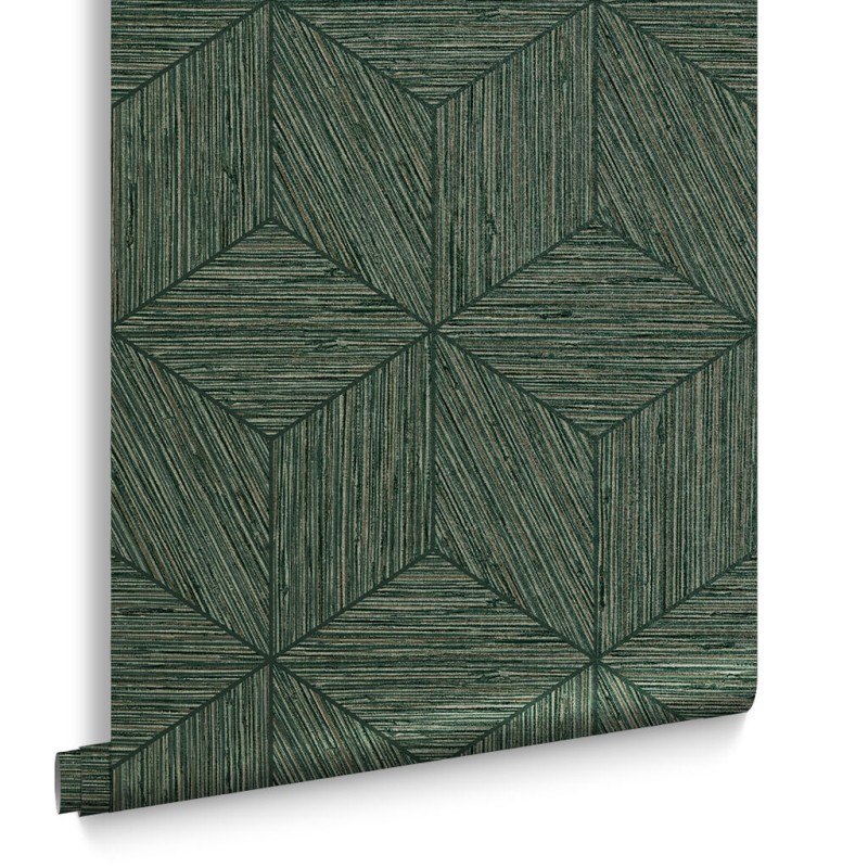 Graham & Brown | Grasscloth Geo Wallpaper