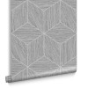 Graham & Brown | Grasscloth Geo Wallpaper