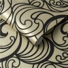 Graham & Brown | Hula Swirl Guilded Wallpaper | 105272