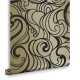Graham & Brown | Hula Swirl Guilded Wallpaper | 105272