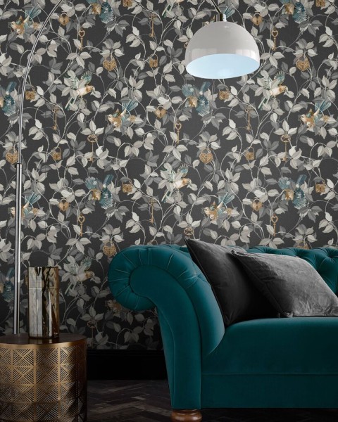 Graham & Brown | Lock & Key Wallpaper