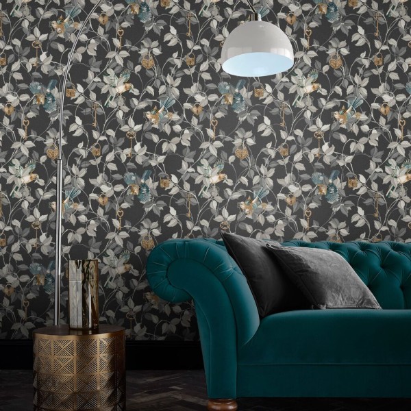 Graham & Brown | Lock & Key Wallpaper