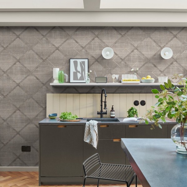Graham & Brown | Lorenzo Geo Wallpaper
