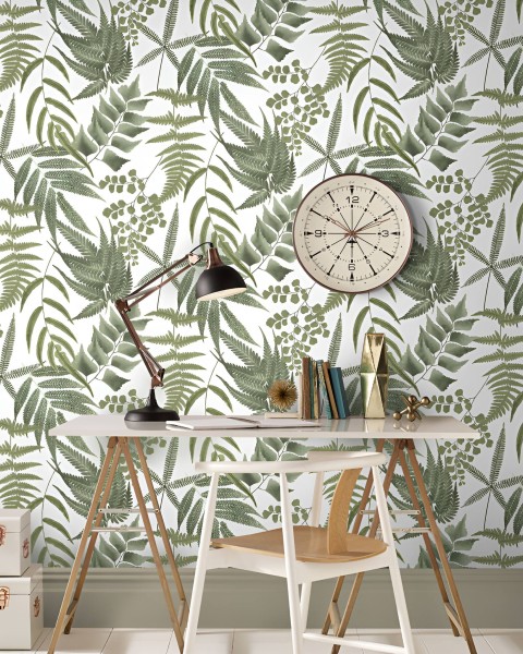 Graham & Brown | Midsummer Fern Wallpaper