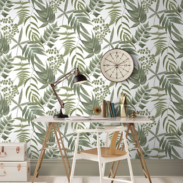 Graham & Brown | Midsummer Fern Wallpaper