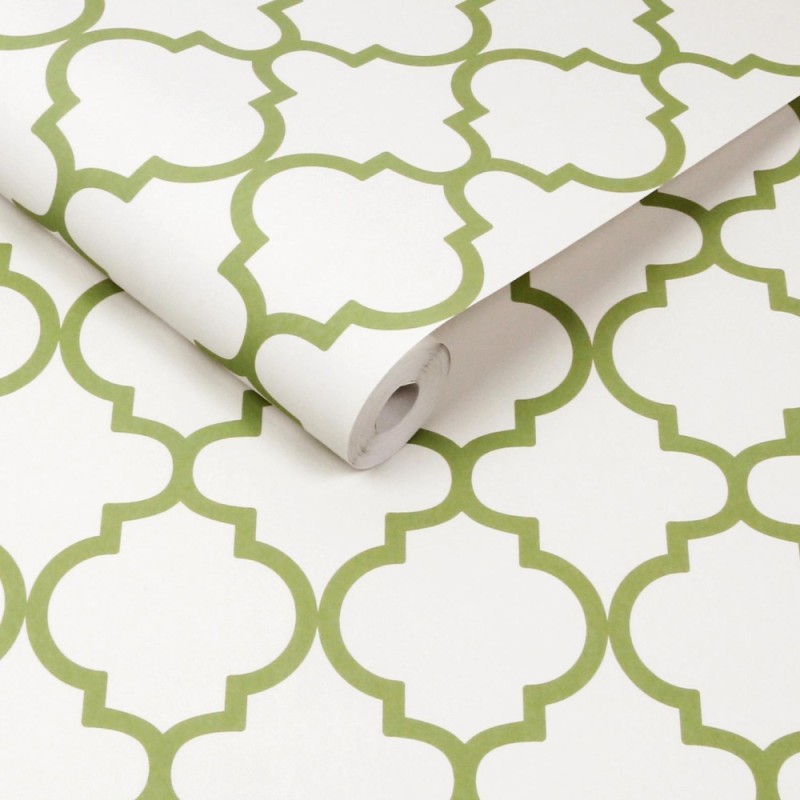 Graham & Brown | Trellia Green Wallpaper | 130301