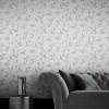 Graham & Brown | Twining Silver Wallpaper | 105671