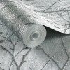 Graham & Brown | Water Silk Sprig Silver | 104754