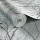 Graham & Brown | Water Silk Sprig Silver | 104754