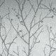 Graham & Brown | Water Silk Sprig Silver | 104754