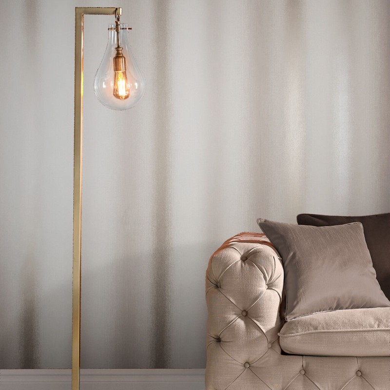 Graham & Brown | Wild Flower Stripe Wallpaper