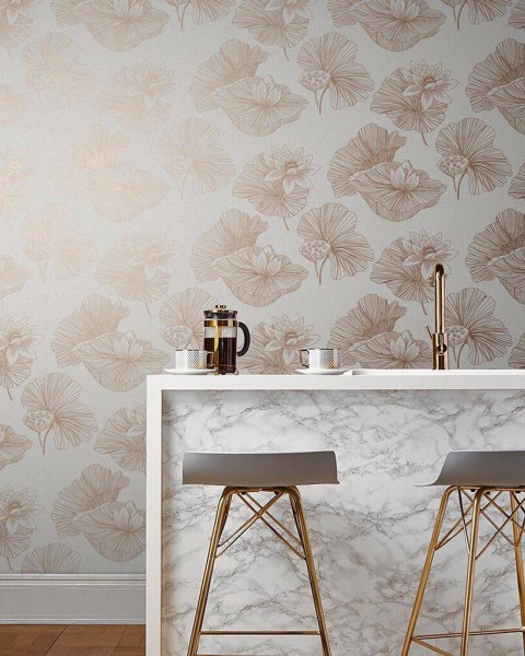 Graham & Brown | Lotus Wallpaper