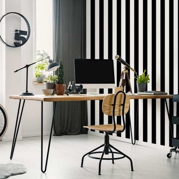 Graham & Brown / INDIVIDUAL / Monochrome Stripe 100099