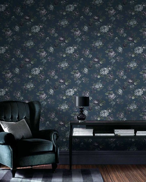 Graham & Brown | Muse French Navy 103506