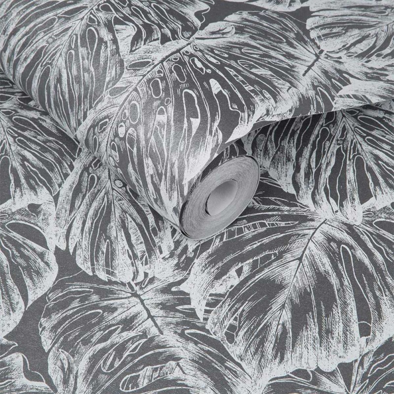 Graham & Brown / PARADISE / Tropical Pewter 103769