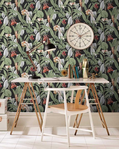 Graham & Brown | PARADISE | Botanical Black 103798