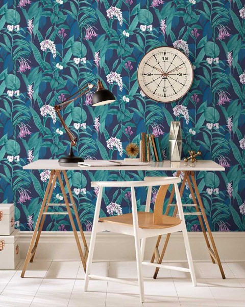 Graham & Brown | PARADISE | Botanical Midnight 103799