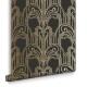 Graham & Brown | Art Deco Black and Gold 104299