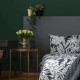 Graham & Brown | PARADISE | Uni Elegant Leaves Dark Green 106414